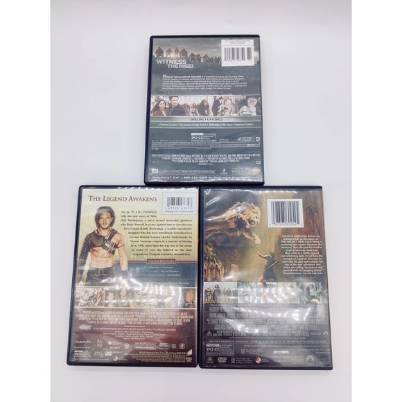 Movie Lot 3 Movies Rise Of The Planet Of The Apes Pompei Hercules Dvds DVD - Picture 3 of 9